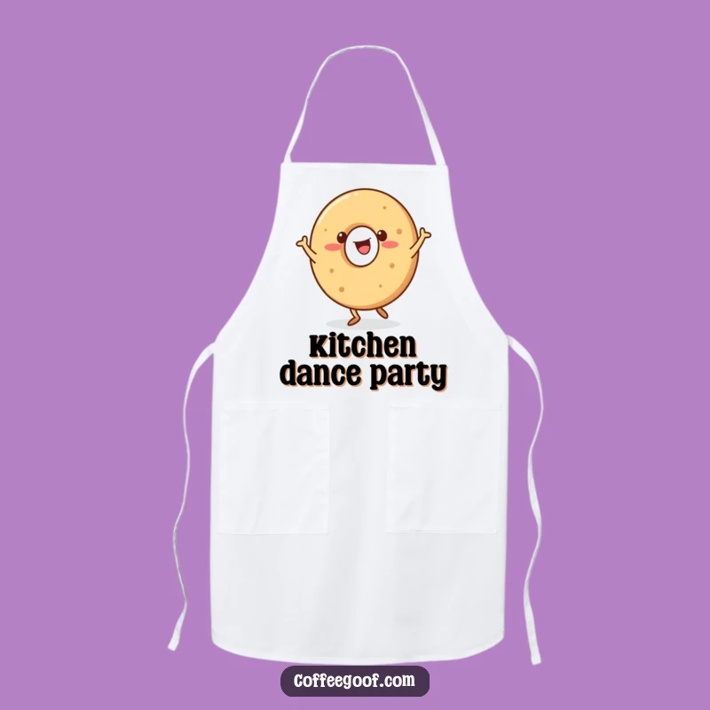 Funny Bagel Apron: Happy Jig, Baking Fun & Cheerful Gift