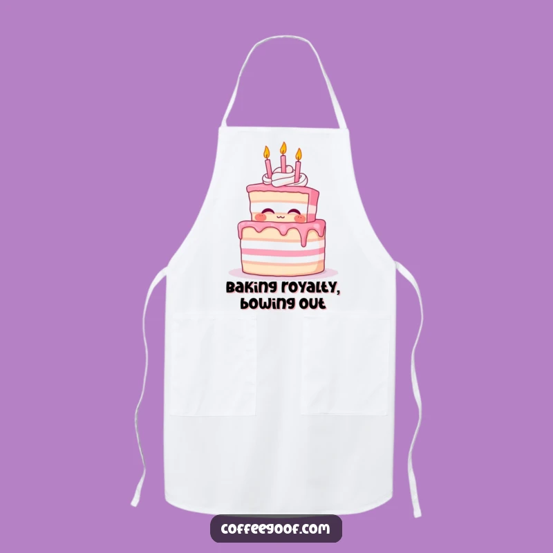Funny Cake Chef Apron - Proud Character Cooking Fun, Perfect Funny Gift!