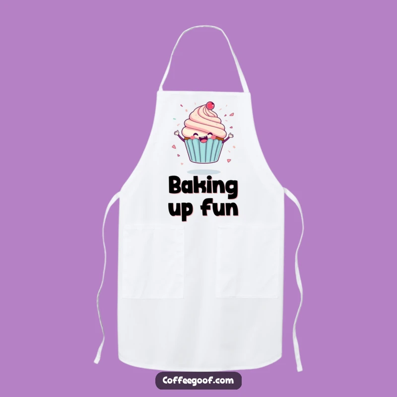 Funny Cupcake Apron: Kitchen Icing Confetti Fun, Perfect Humorous Cookwear