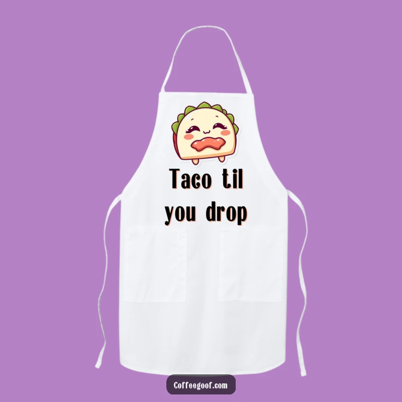 Funny Taco Apron: Giggling Filling for Kitchen Fun Funny Gift