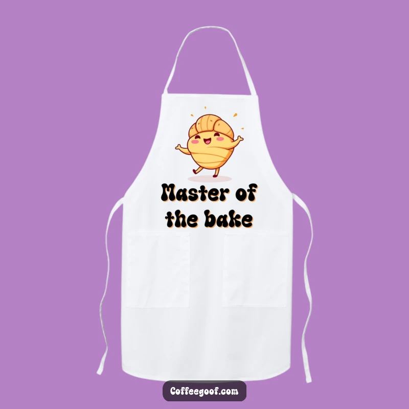 Funny Croissant Jig Apron: Cook and Laugh with this Playful Pastry Kitchenware