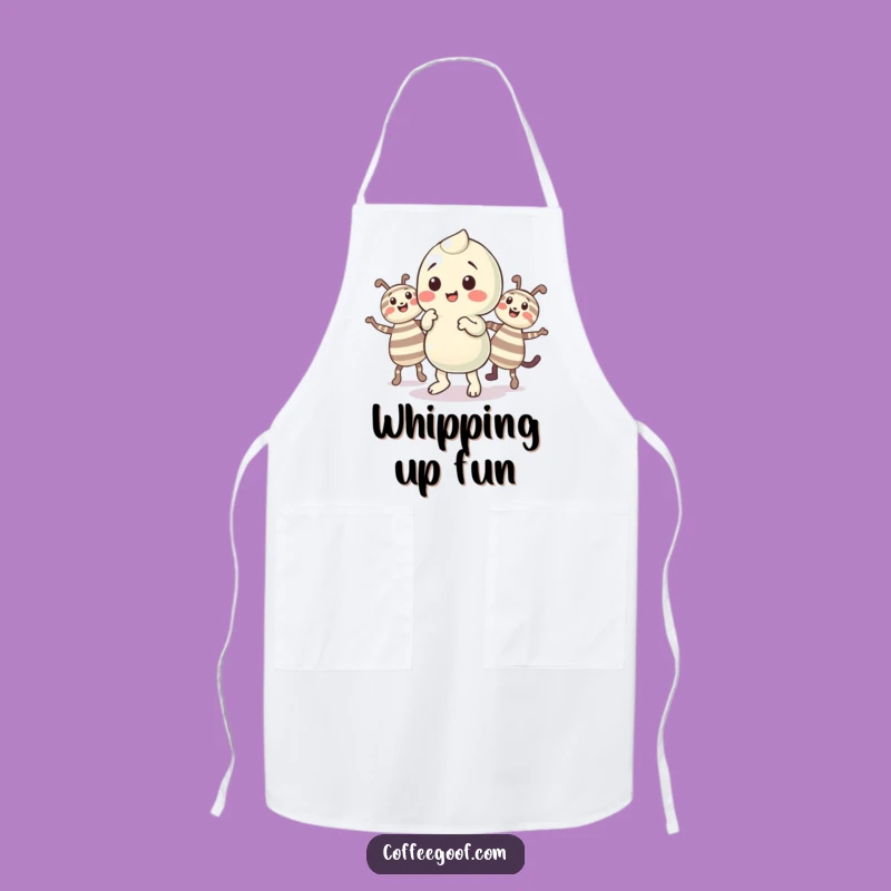 Funny Candy Chef Apron - Playful Dancer Kitchen Fun, Perfect Funny Gift!
