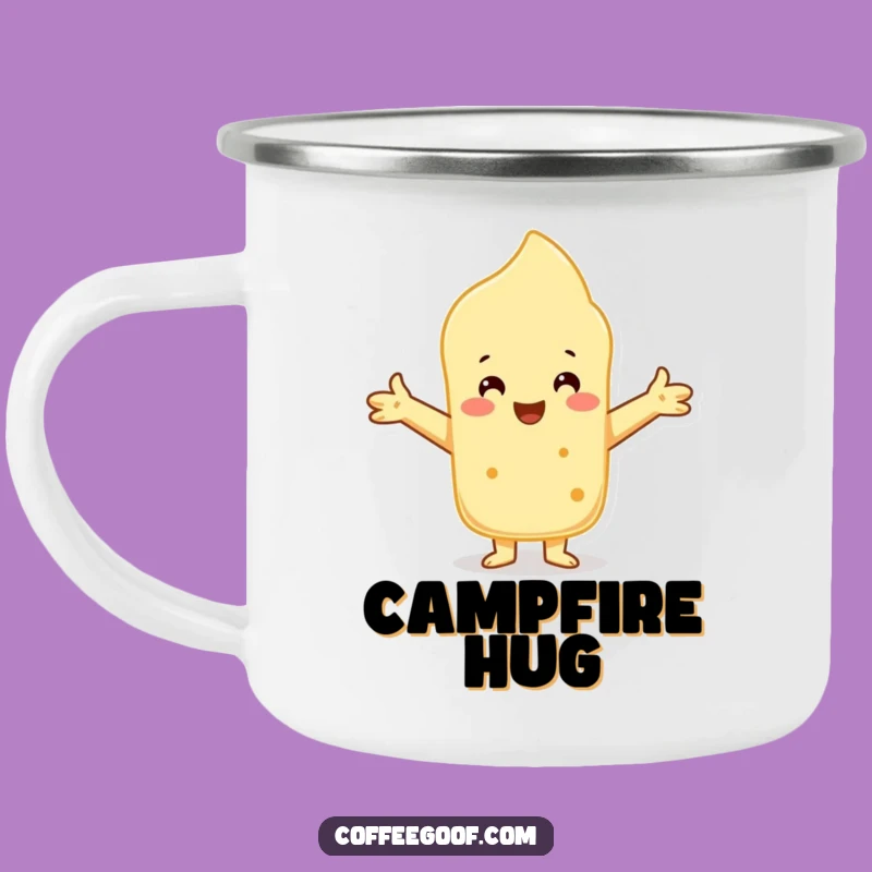 Funny Scone Camping Mug: Warm Embrace, Cozy & Comforting Outdoor Gift