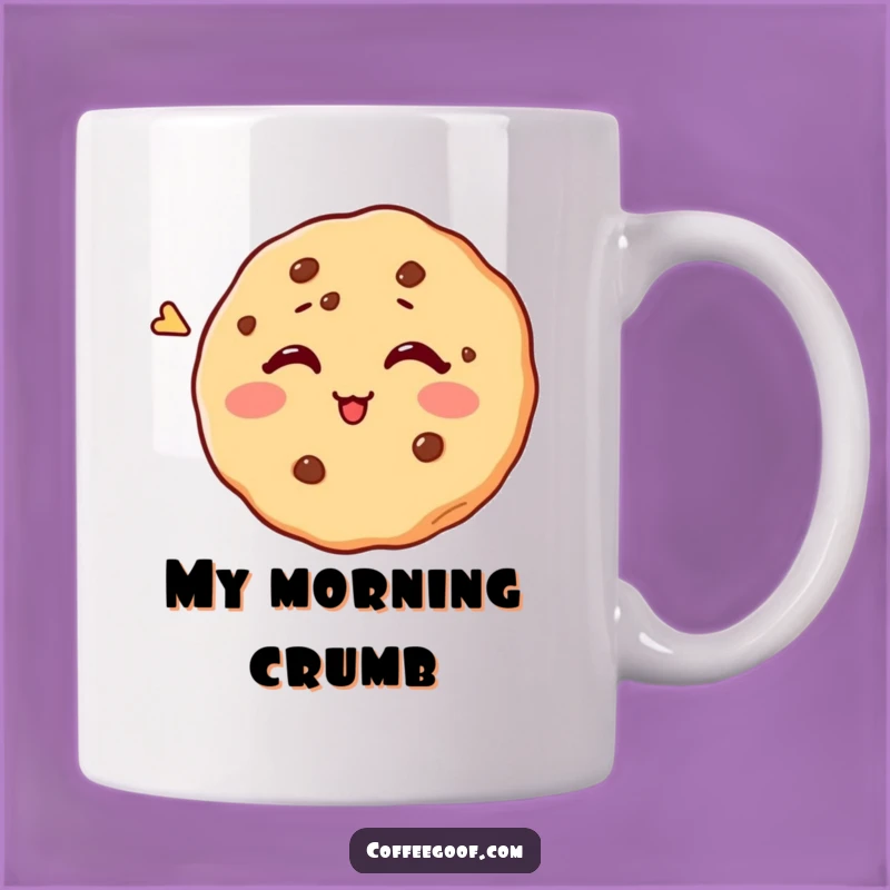 Funny Winking Cookie Mug - A Hilarious Attempt to Return the Wink!