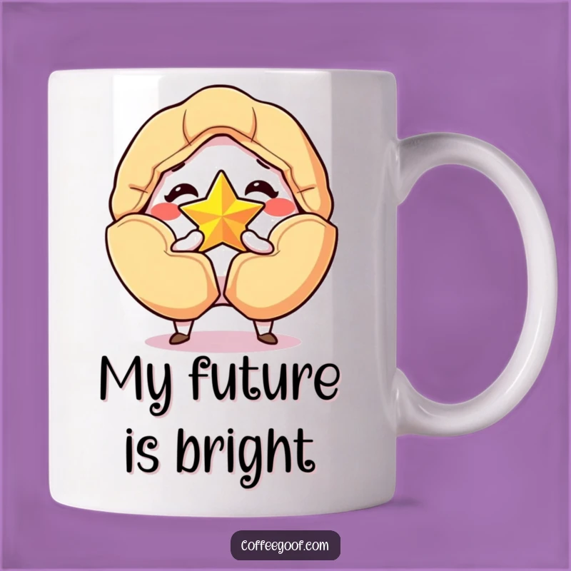 Funny Fortune Cookie Mug: Lucky Star Reveal, Perfect Humorous Gift