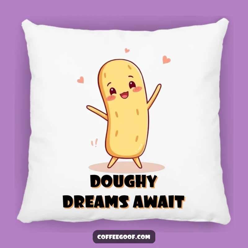 Funny Baguette Balance Pillow: Cozy Comfort with Culinary Flair, Perfect Gift