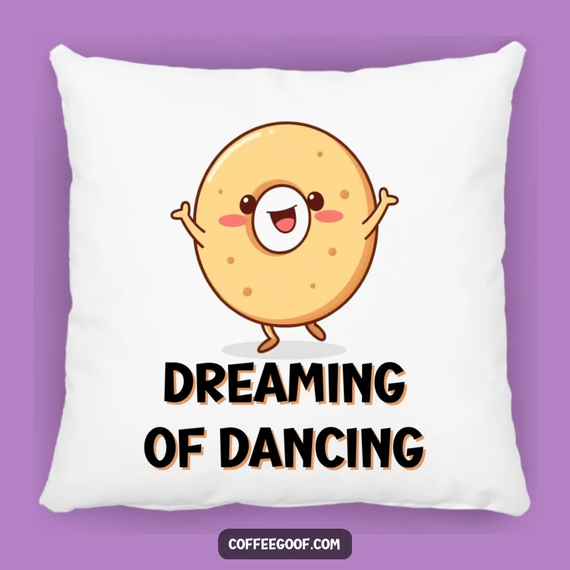 Funny Bagel Pillow: Cozy Jig, Soft Comfort & Whimsical Gift