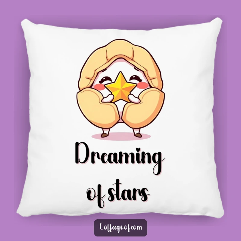 Funny Fortune Cookie Pillow: Soft Lucky Star, Perfect Humorous Comfort