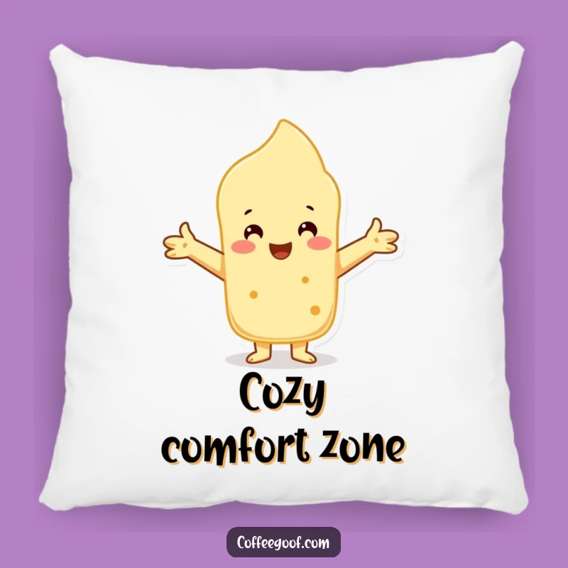 Funny Scone Pillow: Cozy Embrace, Soft Comfort & Heartwarming Gift