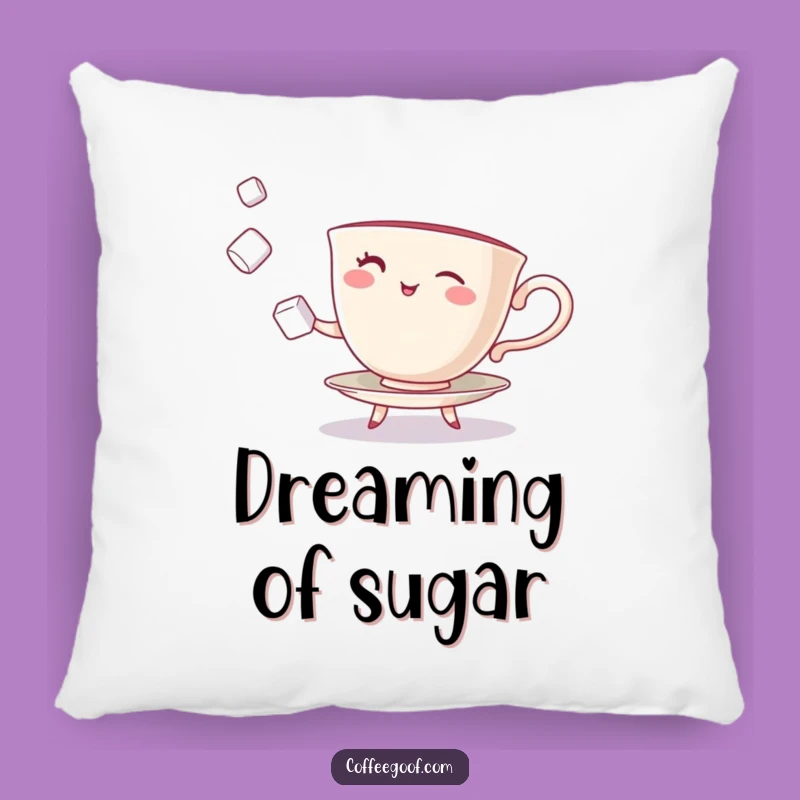 Funny Teacup Pillow: Cozy Juggler, Playful Comfort & Whimsical Gift