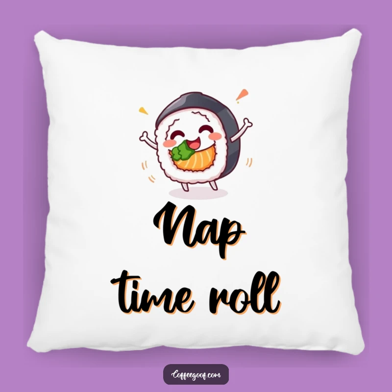 Funny Sushi Roll Pillow: Soft Spinning Design, Comfy Decorative Gift
