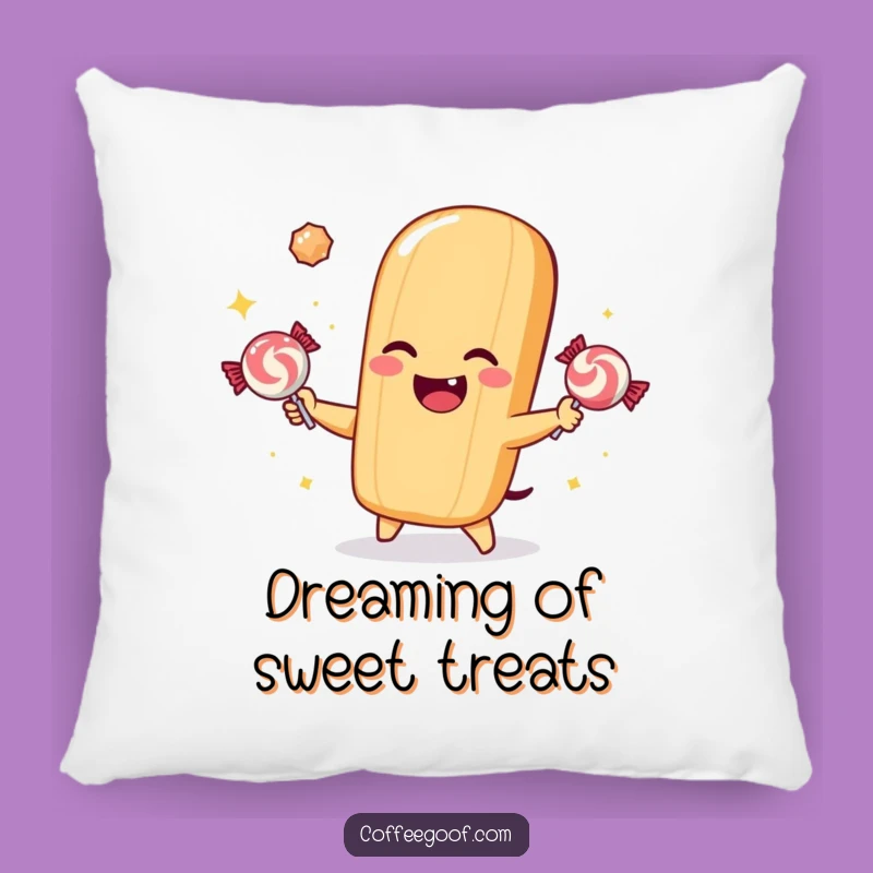 Soft Funny Baguette Juggling Candy Pillow: Snuggle with Sweet Humor!
