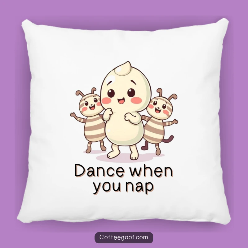Soft Funny Candy Pillow - Playful Dancer Comfort, Delightful Funny Gift!