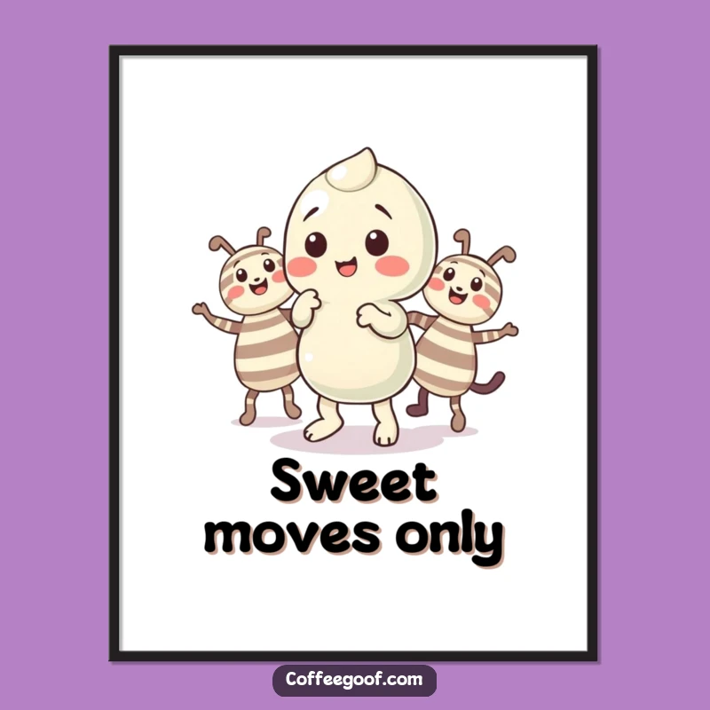 Funny Candy Digital Art - Playful Dancer Download, Perfect Funny Gift!