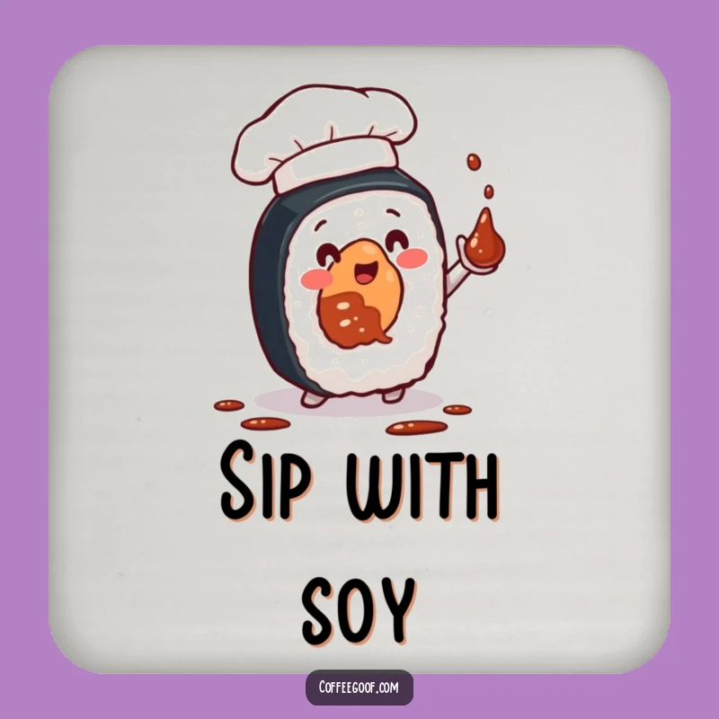 Funny Sushi Chef Roll Coaster - Hilarious Protection for Your Surfaces