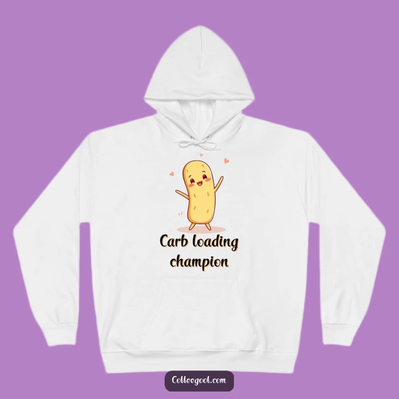 Funny Baguette Balance Hoodie: Cozy Up with Culinary Comedy, Best Gift