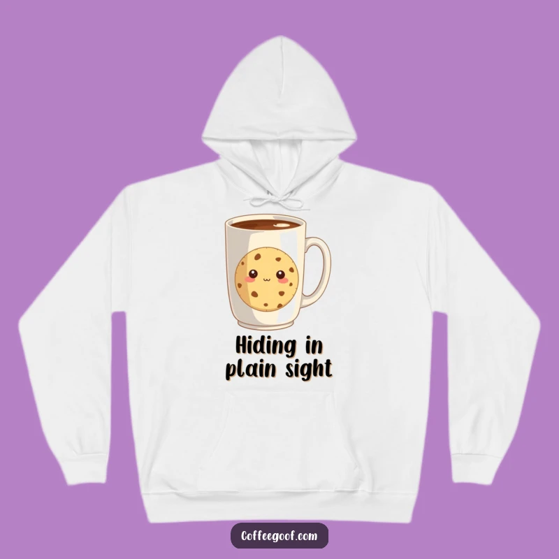 Cozy Funny Shy Cookie Hoodie: Snuggle Up with this Sweet Companion