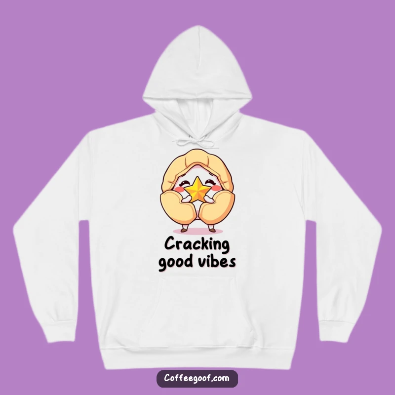 Funny Fortune Cookie Hoodie: Cozy Lucky Star, Perfect Humorous Warmth