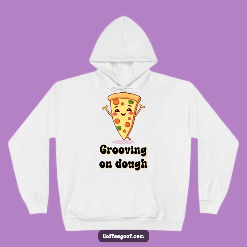 Funny Pizza Dance Hoodie - Cozy Grooves, Ultimate Funny Gift
