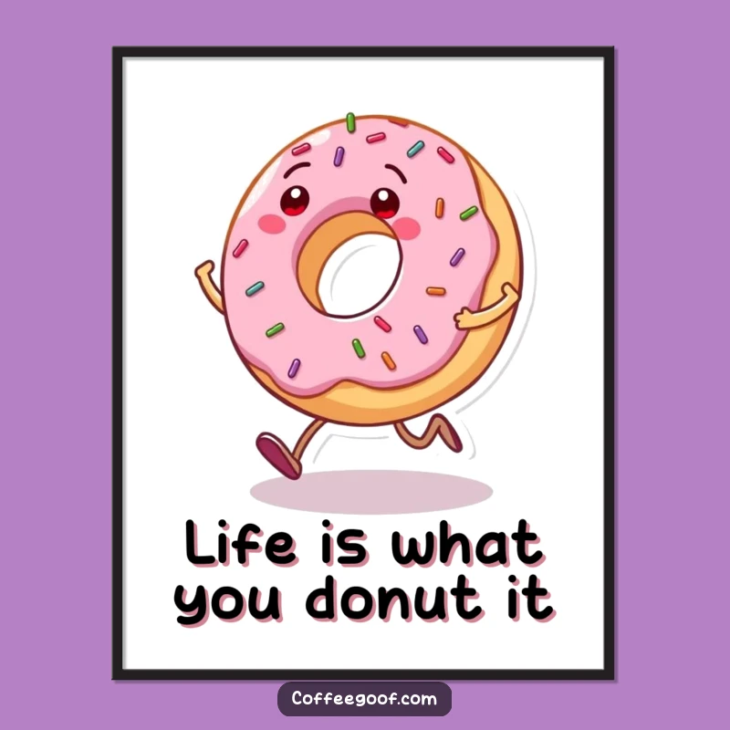 Free Printable Donut Wall Art: Whimsical Sweet Decor Downloadable Gift!