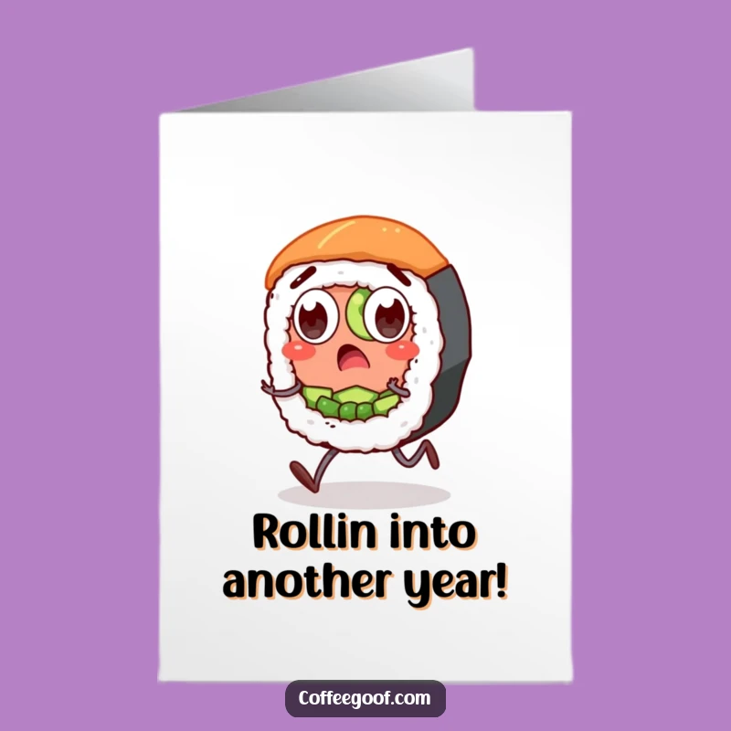 Free Printable Happy Birthday Sushi Card: Shockingly Funny Downloadable Gift!