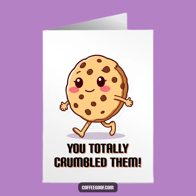 Free Printable Cookie Congrats Card - Funny Downloadable Gift for Sweet Success