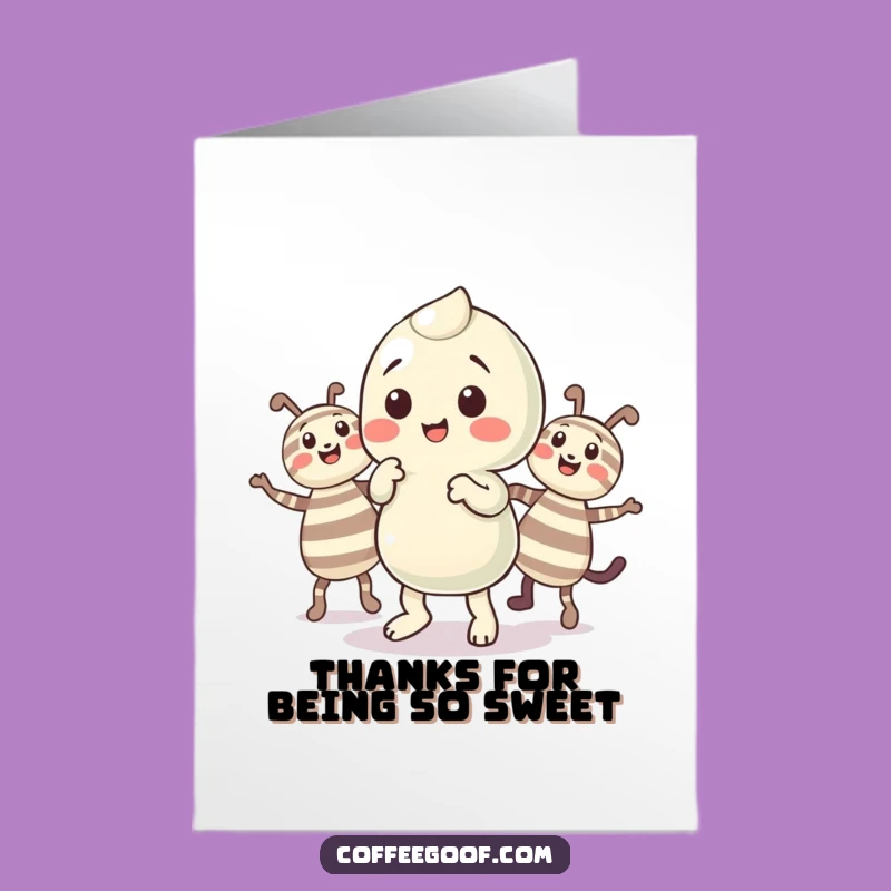 Free Printable Thank You Candy Card: Funny Downloadable for Sweet Gratitude