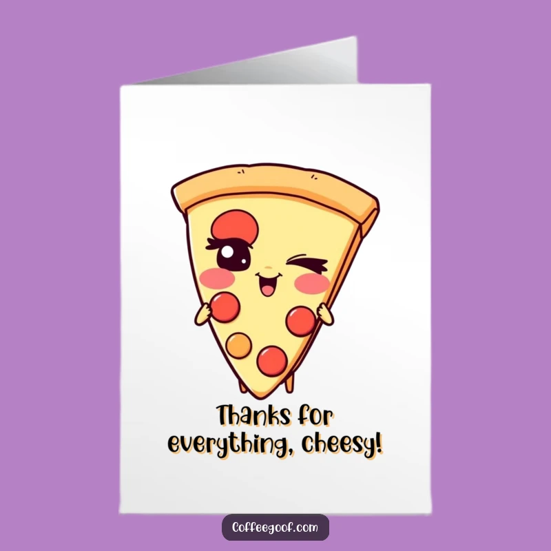 Free Printable Thank You Pizza Card: A Witty Downloadable Gift!