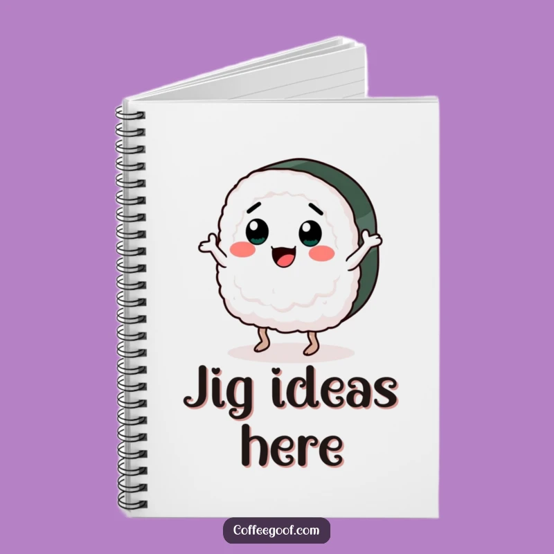 Funny Notebook: Dancing Sushi Journal, Creative Writing, Awesome Funny Gift Idea