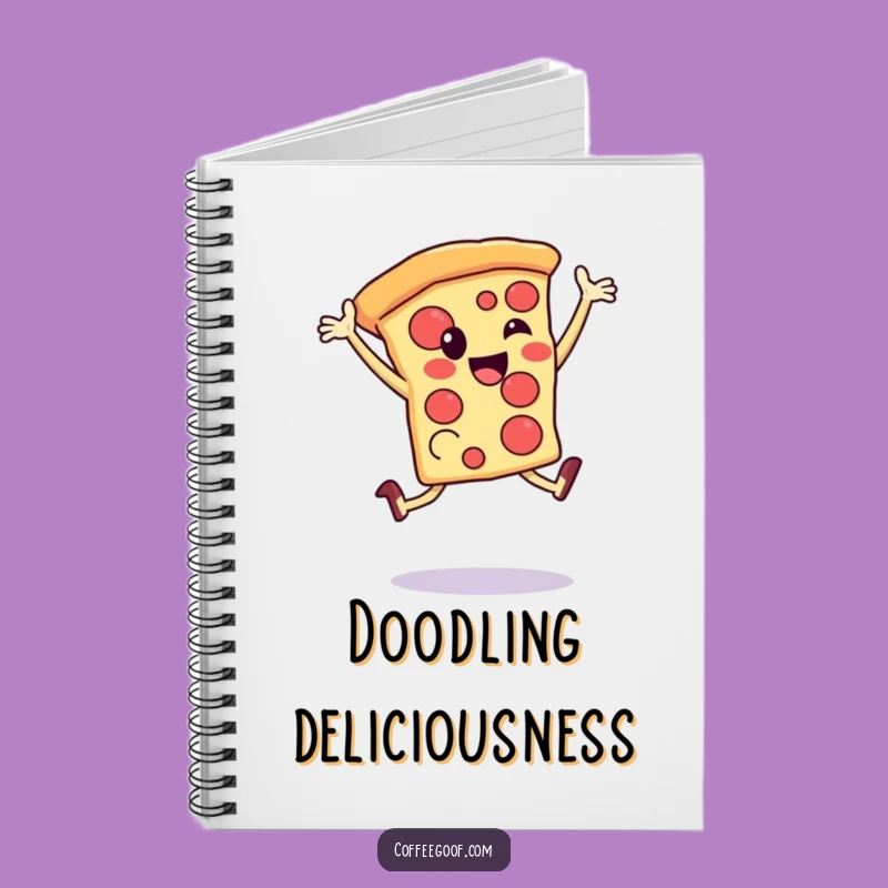 Funny Pizza Leap Notebook: Celebratory Slice Journal, Creative Gift
