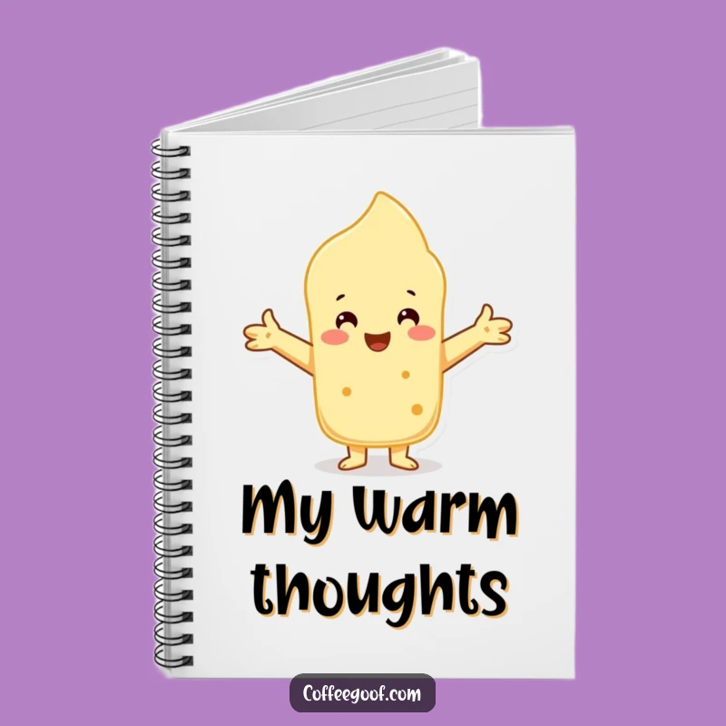 Funny Scone Notebook: Warm Embrace, Cozy Journaling & Comforting Gift