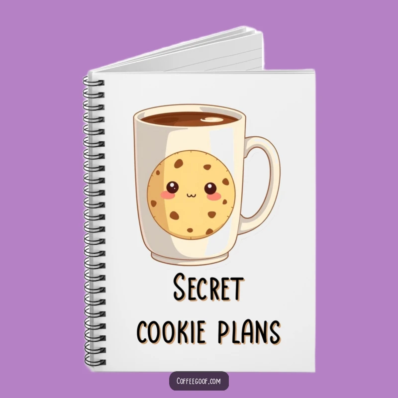 Funny Shy Cookie Notebook: Jot Down Thoughts with this Sweet Companion