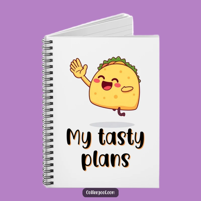 Funny Taco High-Five Notebook - Hilarious Journal for Fiesta Ideas