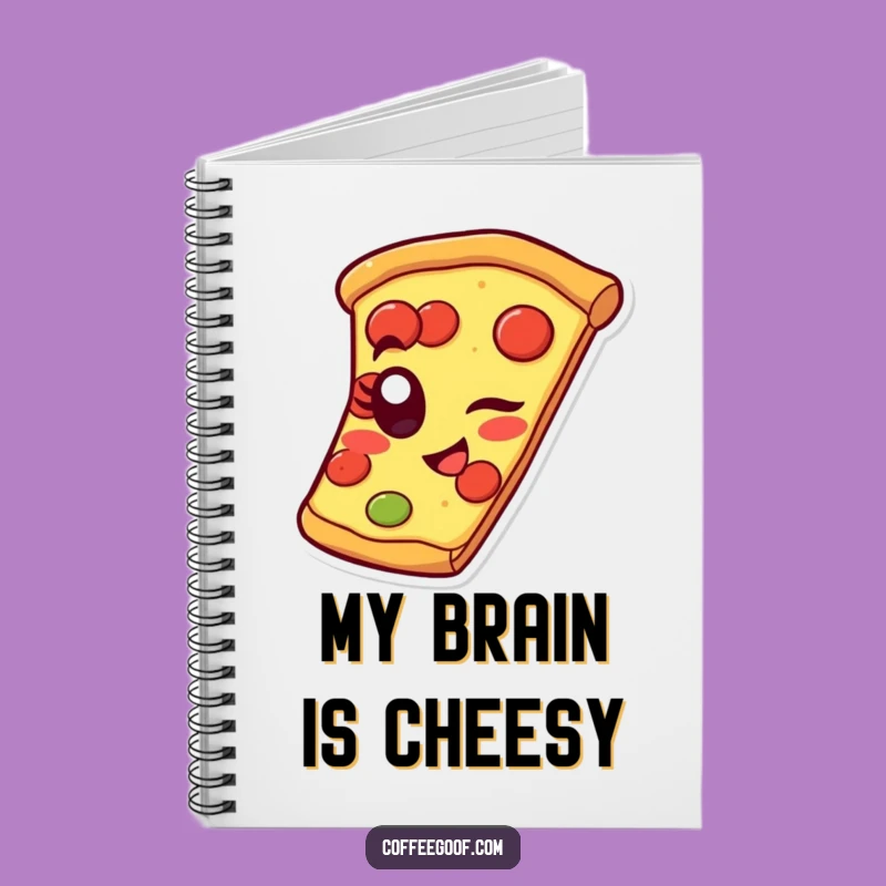 Funny Pizza Slice Notebook - Journal for Your Delicious Ideas