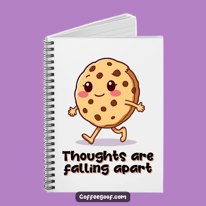 Funny Cookie Walk Notebook: Silly Character Journal, Creative Gift