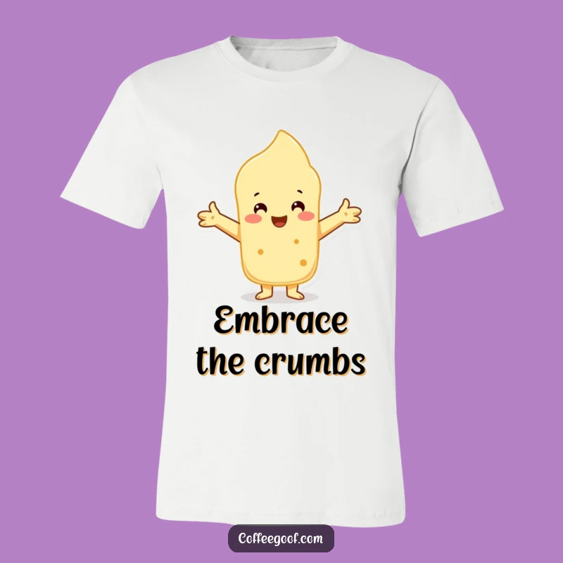 Funny Scone T-Shirt: Warm Embrace Design, Hilarious Comfort Gift