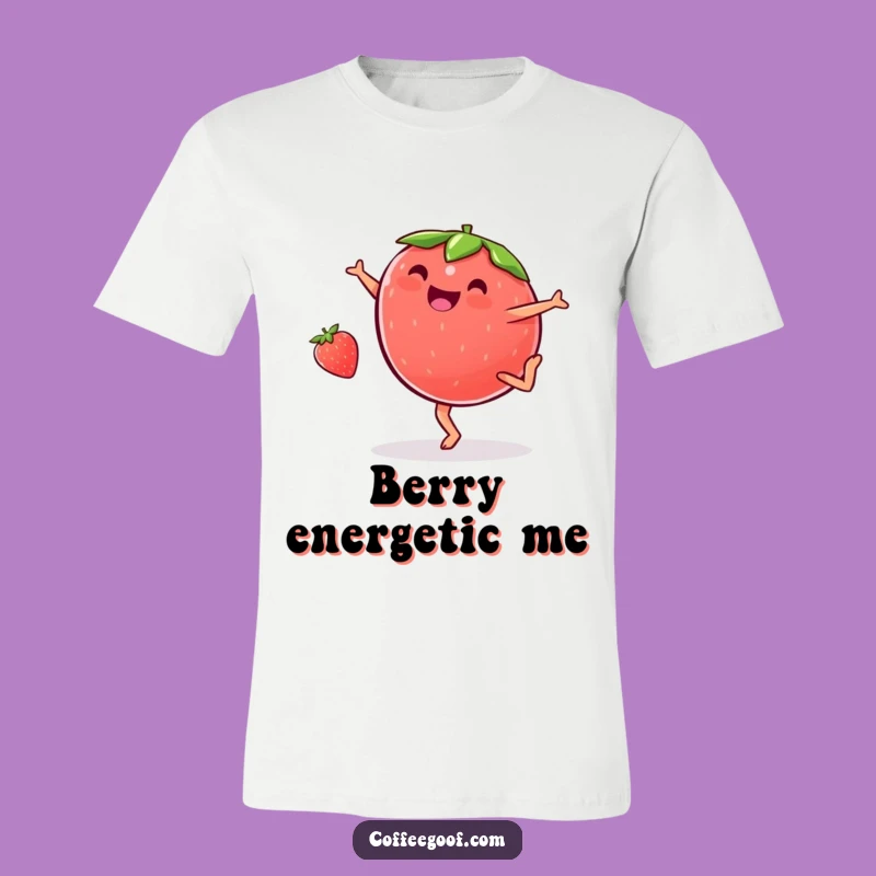 Funny Strawberry Cartwheel T-Shirt - Glee Graphic Tee, Perfect Funny Gift