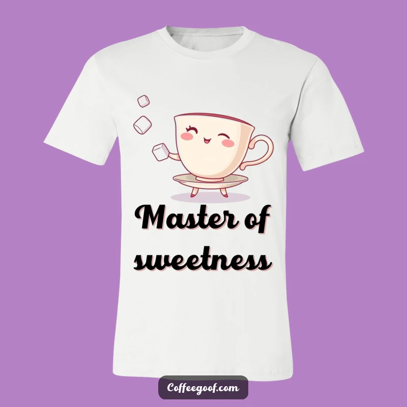 Funny Teacup T-Shirt: Winking Juggler, Hilarious Treat for Tea Drinkers