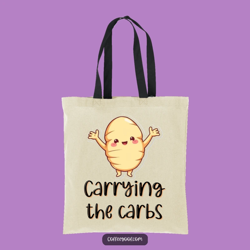 Funny Croissant Tote Bag: Carry Your Laughs in Style