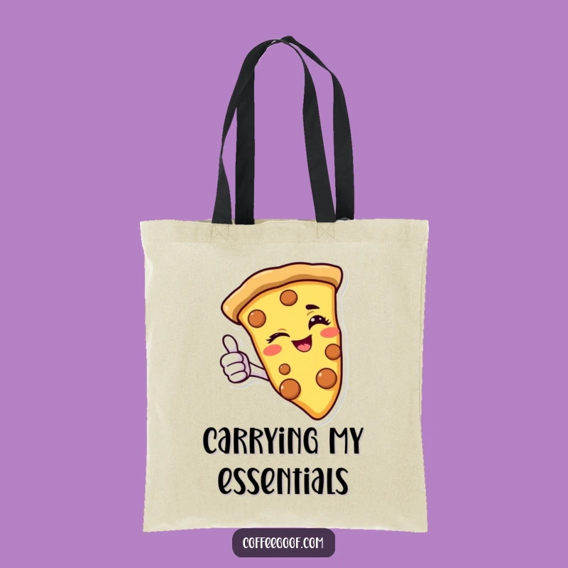 Funny Pizza Tote Bag: Carry Your Funky Slice of Life