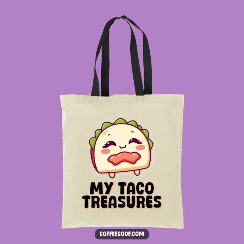 Funny Taco Tote Bag: Giggling Filling for a Tasty Funny Gift